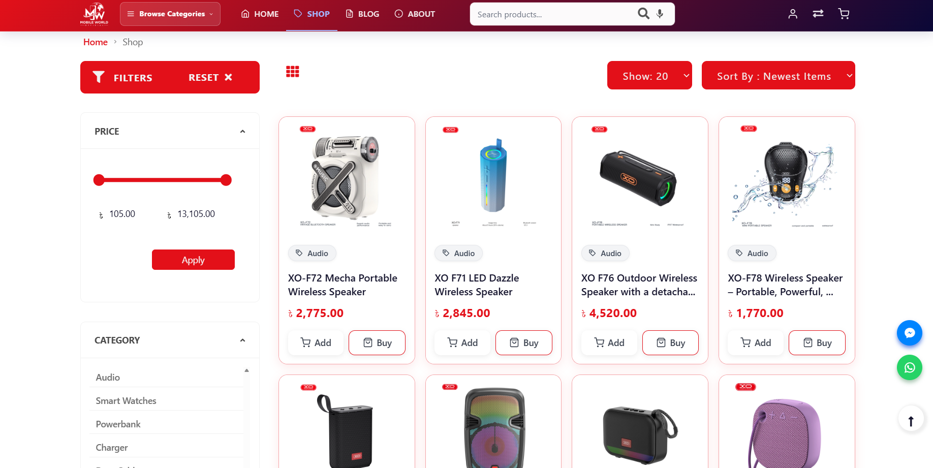 A smooth shopping journey — browse, wishlist, compare, and buy
